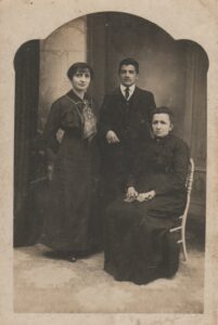 Marie-fabre, Adrienne et Paul PARGUEL