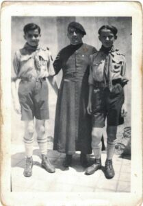Paul et les scout