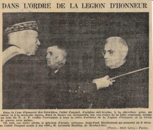 Rmise legion d'honneur
